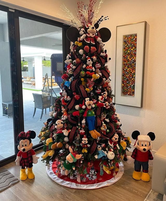 (Mais Vendida) Árvore Natalina Disney - Decoração 360º Inclusa