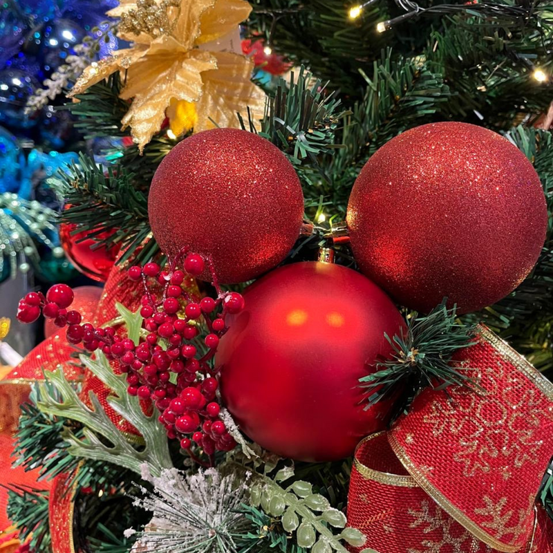 Árvore Natal Cone de LED 1,80m RGB com Controle App