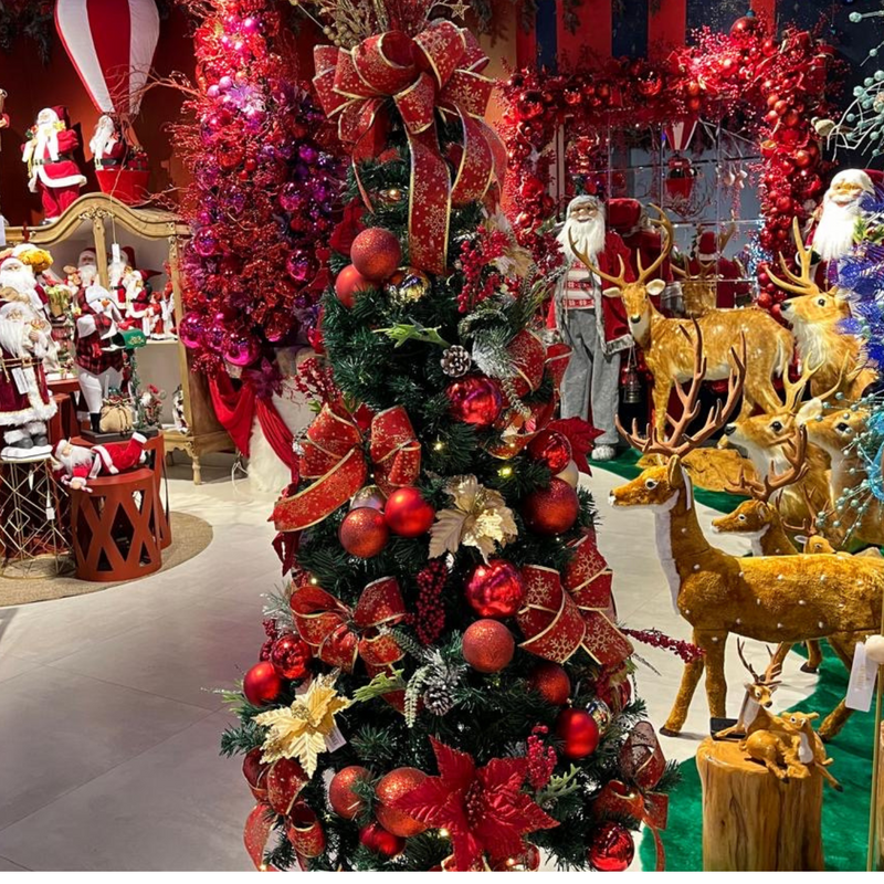 Árvore Natal Cone de LED 1,80m RGB com Controle App