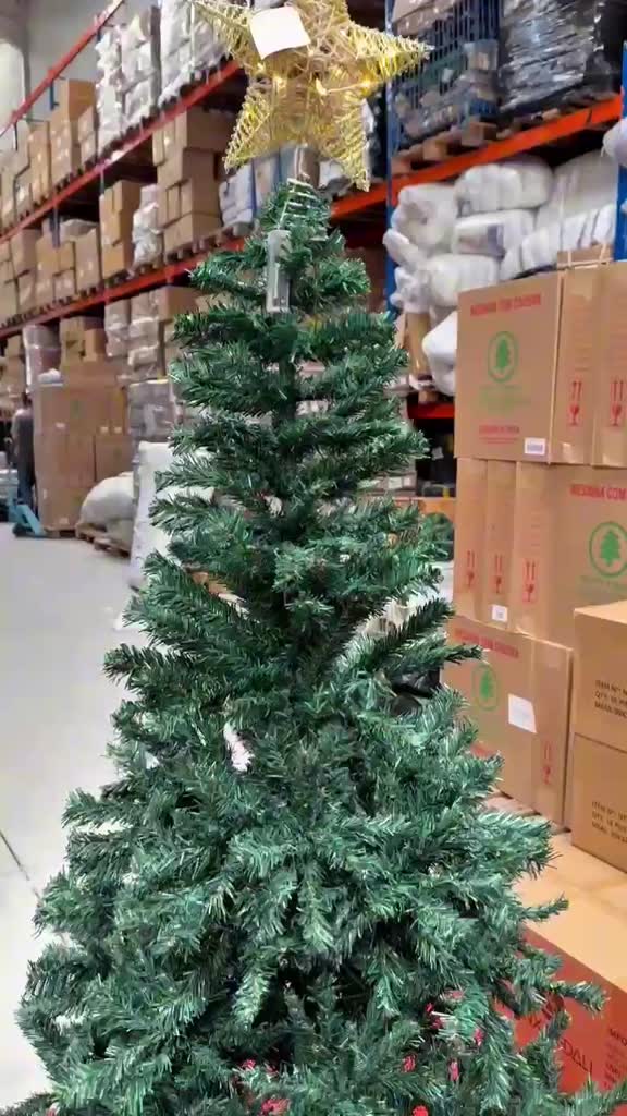Árvore de Natal Zenx Medali  280 Galhos  Cheia Decoração Pisca Led 150cm