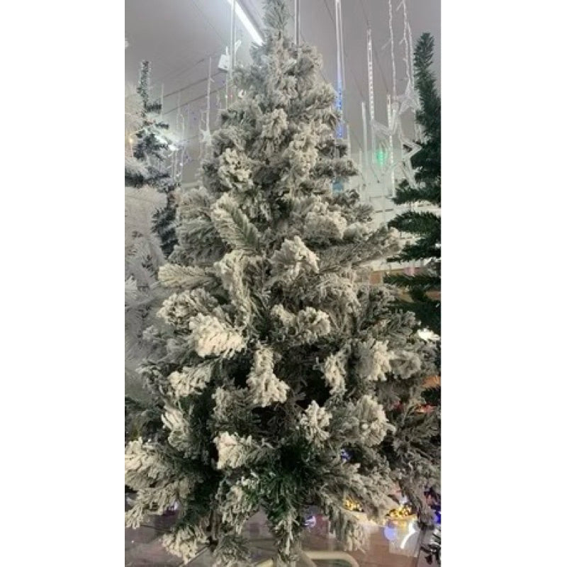 Árvore de Natal Pinheiro Neve Luxo 120cm 200 galhos e 150cm 312 galhos 180cm 545galhos 210cm 720 galhos