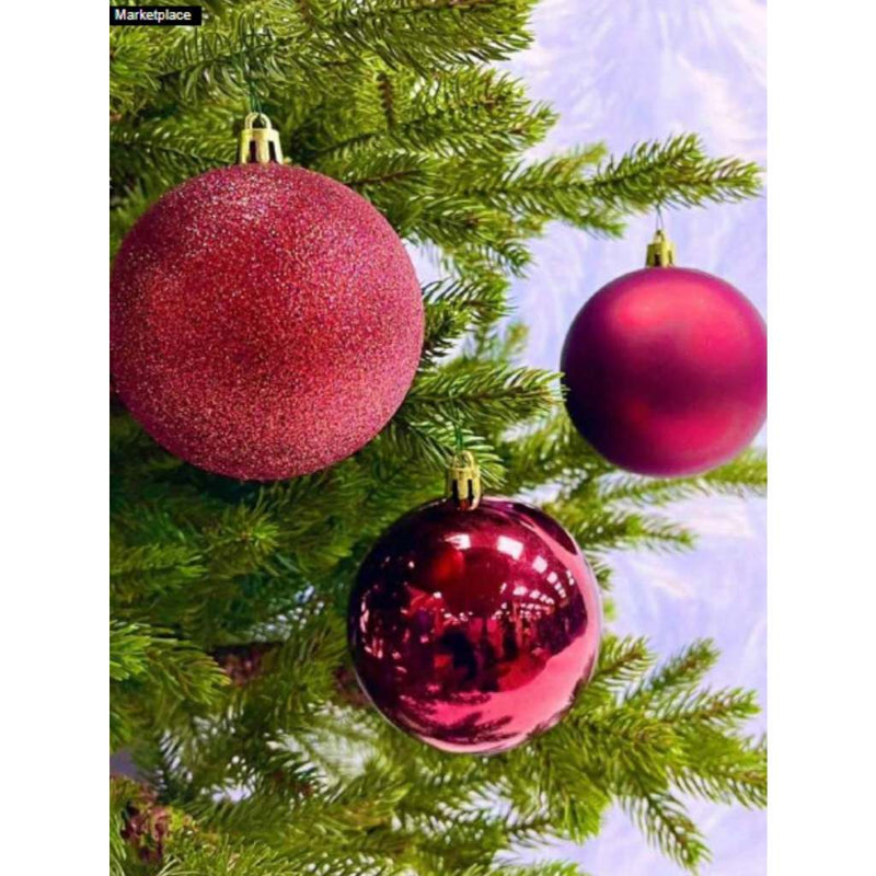 Kit Arvore Natal 120cm 120 Galhos Verde Pinheiro Mais 100 Enfeites Decoração Natalina