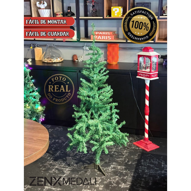 Árvore De Natal Zenx Medali Premium 1,50 cm 280 Galhos Cheia Luxuosa
