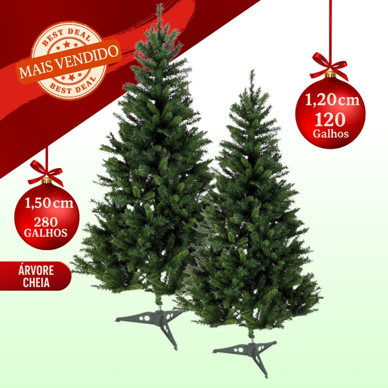 Árvore De Natal Zenx Medali Premium 1,50 cm 280 Galhos Cheia Luxuosa