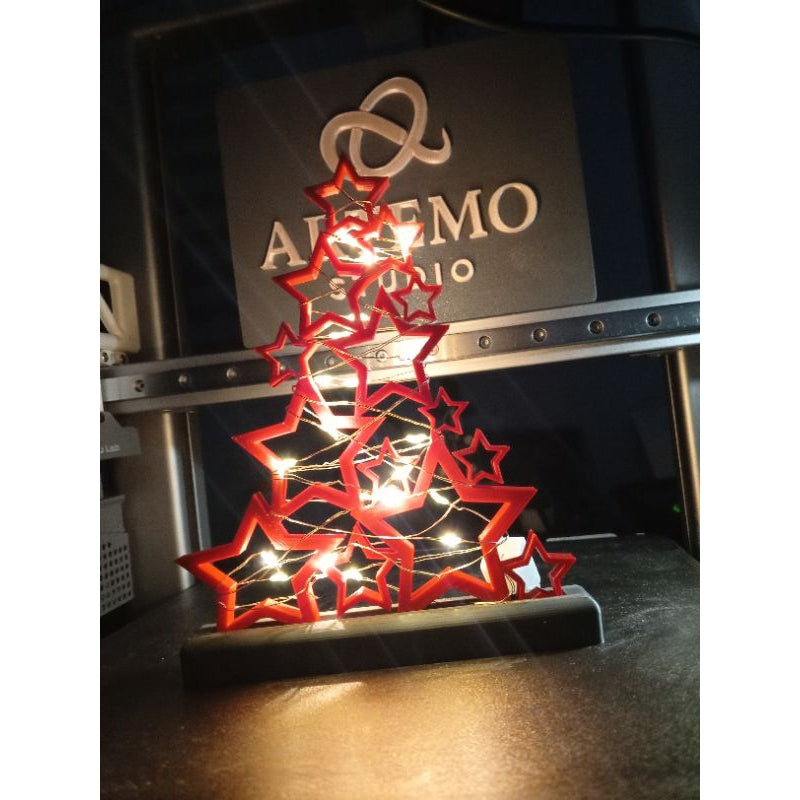 Árvore de Natal + Pisca Pisca  – Decoração Natalina Exclusiva, Criativa e Sustentável